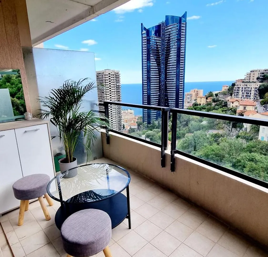 Studio With View Of Monaco Beausoleil